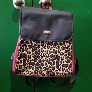 Expressions NYC Faux Leather Backpack